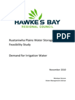 Ruataniwha Plains Water Storage Feasibility Study: November 2010