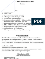 UNIT-VI Small Scale Industry (SSI)