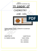 Chemistry of Daily Life