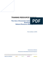 Training Resource Manual