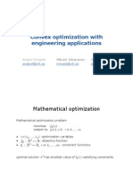 Convex Optimization With Engineering Applications