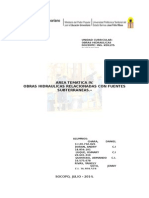 Obras Hidraulicas Relacionadas Con Fuentes Subterraneas