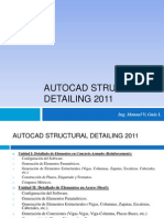 Clase Autocad Structural Detailing 2011 01 PDF