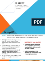 Teaching Case Study: Group D3