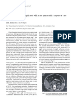 Falciparum Malaria Complicated With Acute Pancreatitis: A Report of Case Series