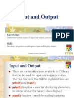 Slide 05 - Input and Output