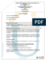 Guía de Actividades Examen Final Legislación Laboral