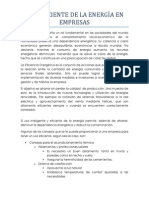 Uso Eficiente de La Energía en Empresas