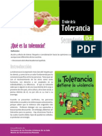 Tolerancia Secundaria Octubre 2009