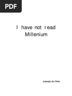 I Have No Read Millenium