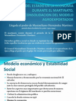 Papel Del Estado en La Economia Durante El Martinato