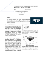 Studies On E-Field Distribution For Complex Electrode-Spacer Arrangements Used in HV Systems