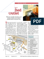 Adding A Switched Outlet