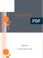 PLON 5 Años