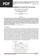 Constraintoptimal Control For Gyroscope