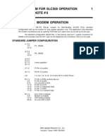 Dial-Up Modem For Slc500 Operation Application Note # 6 Modem