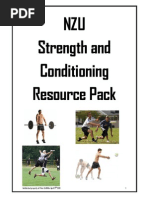 Nzu Strength and Conditioning Resource Pack