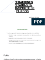 Operaciones Unitarias en Transporte de Fluidos