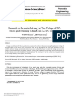 Research On The Control Strategy of Bus Voltage of DC-Micro-grids Utilizing Bidirectional AC/DC Converters