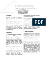 Actividad Peroxidasa y Pseudoroxidasa