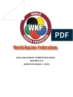 WKF Kata and Kumite Competition Rules 2015