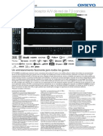 Onkyo TX-nr838 Datasheet Es