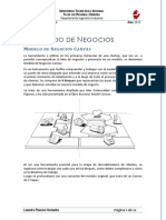 Modelo de Negocios Canvas Descripcion