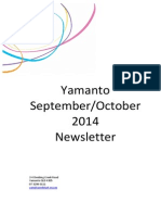 Newsletter September - October 2014