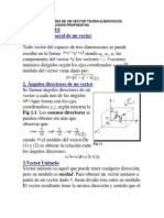 Angulos Directores de Un Vector Teoria