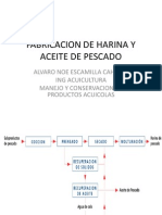 Fabricacion de Harina y Aceite de Pescado