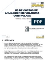 Analisis de Costos, Aplicacion de Voladura Controlada Chsmsac