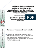 Quantitativo Qualitativo