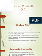 Access Control List (ACL)