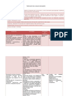 Planificación de Un Proyecto de Español