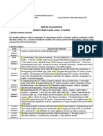 Syllabus British Civilization 2014-2015