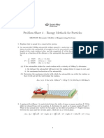 004 Problem Sheet 4 - Energy Methods For Particles DEN5108 PS4-2