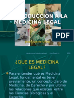 Introduccion A La Medicina Legal