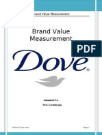 Brand Value Measurement of Dove