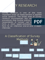 Survey Research Bba