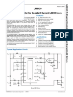 Datasheet LM3429