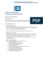 NDG Linux Essentials FAQs