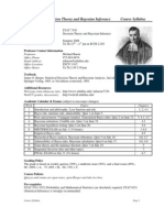 UT Dallas Syllabus For Stat7330.0u1.08u Taught by Michael Baron (Mbaron)