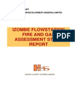 IZOMBE Fire and Gas Assessment Study Report - Final