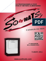 Catalogue Equipement SODIMATS 2014 PDF