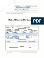 EXW P006 0000 CS SHC MT 00096 Method Statement For Landscaping Rev.0