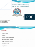 FPGA Implementation of Diffie-Hellman Key Exchange Algorithm For Zero Knowledge Proof