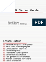 Lesson 10 - Sex and Gender