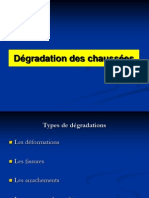 Dégradations de Chaussée