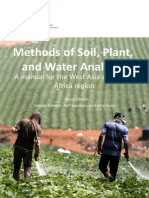 Soil, Plant and Water Analysis - ICARDA 2013