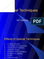 PNF Special Techniques